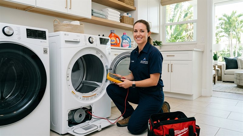Electric Dryer Diagnostic and Repair in Sarasota FL